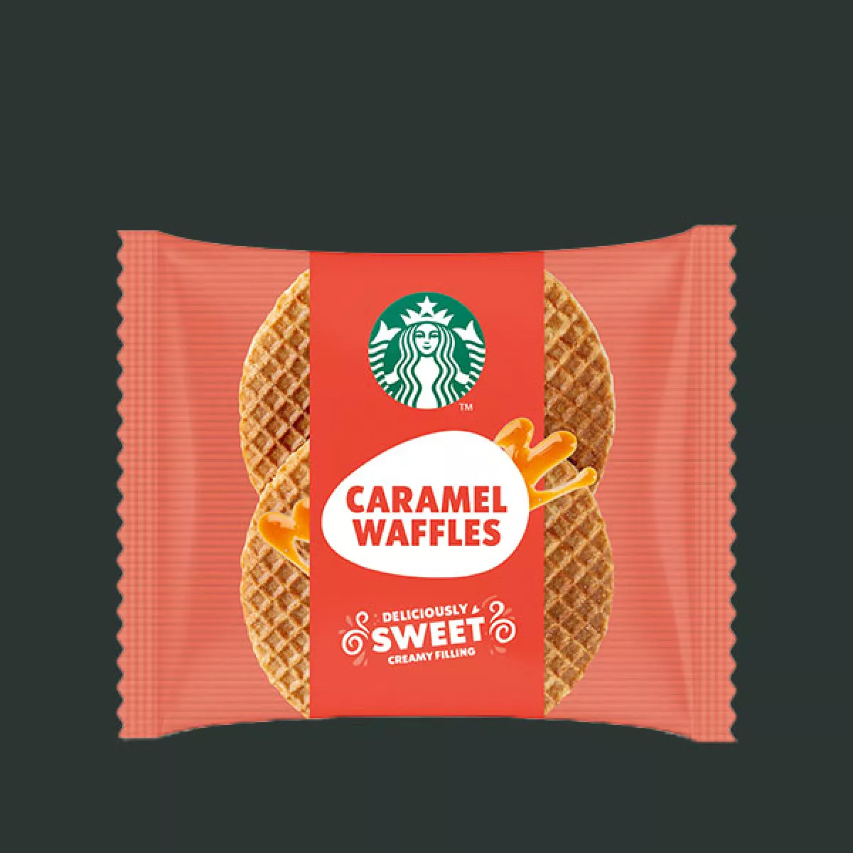 Karamelová waffle