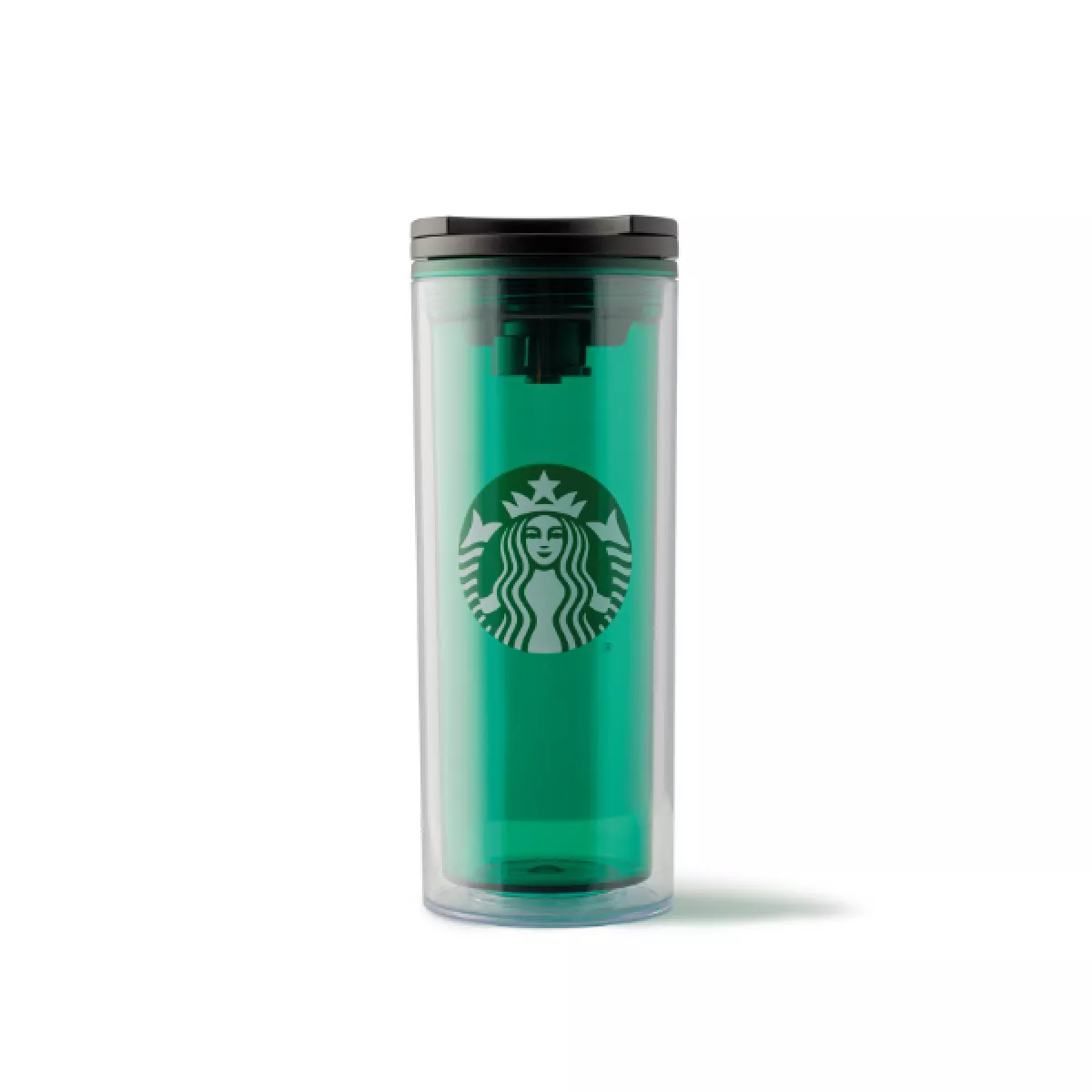 Tumbler Plastic Max Translucent Green 12oz