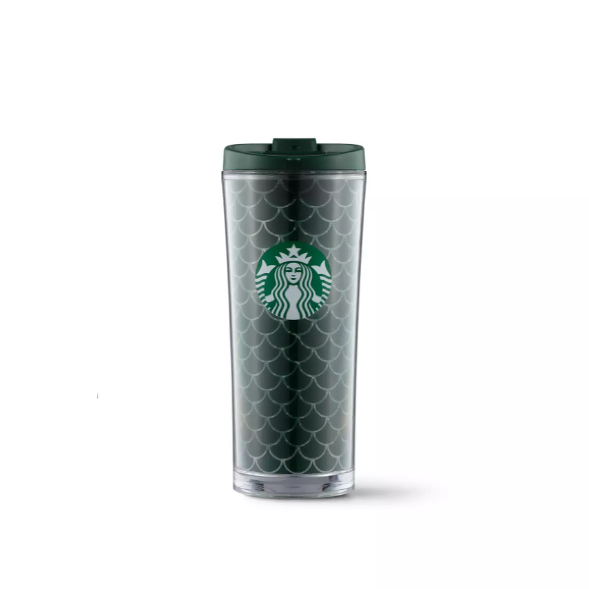 Tumbler Plastic Scale Green 16oz