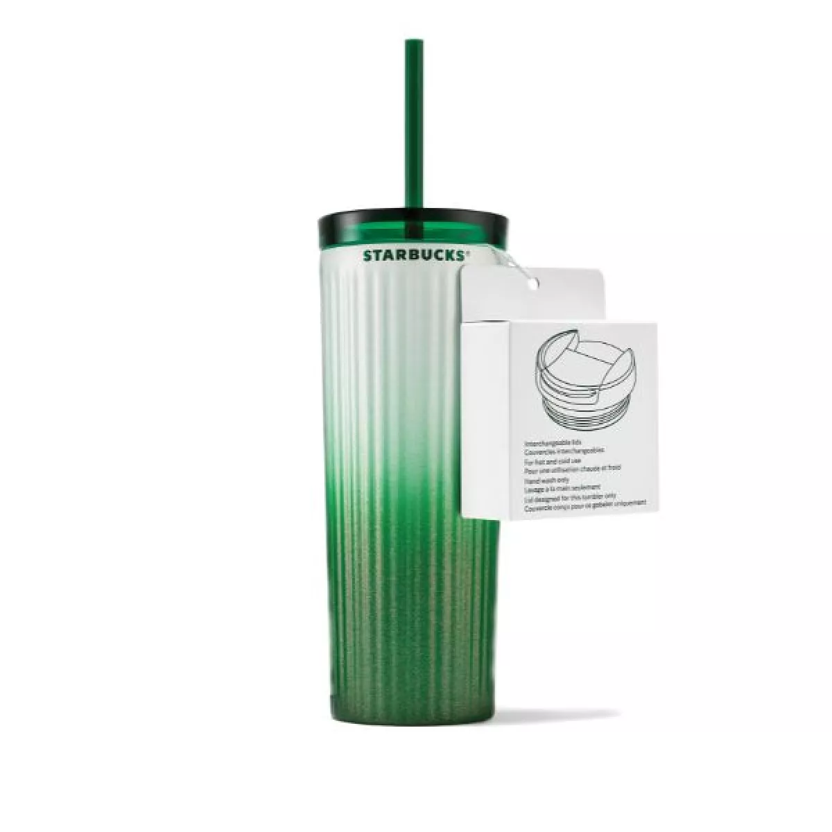 Cold Cup SS Dual Lid Green 16oz