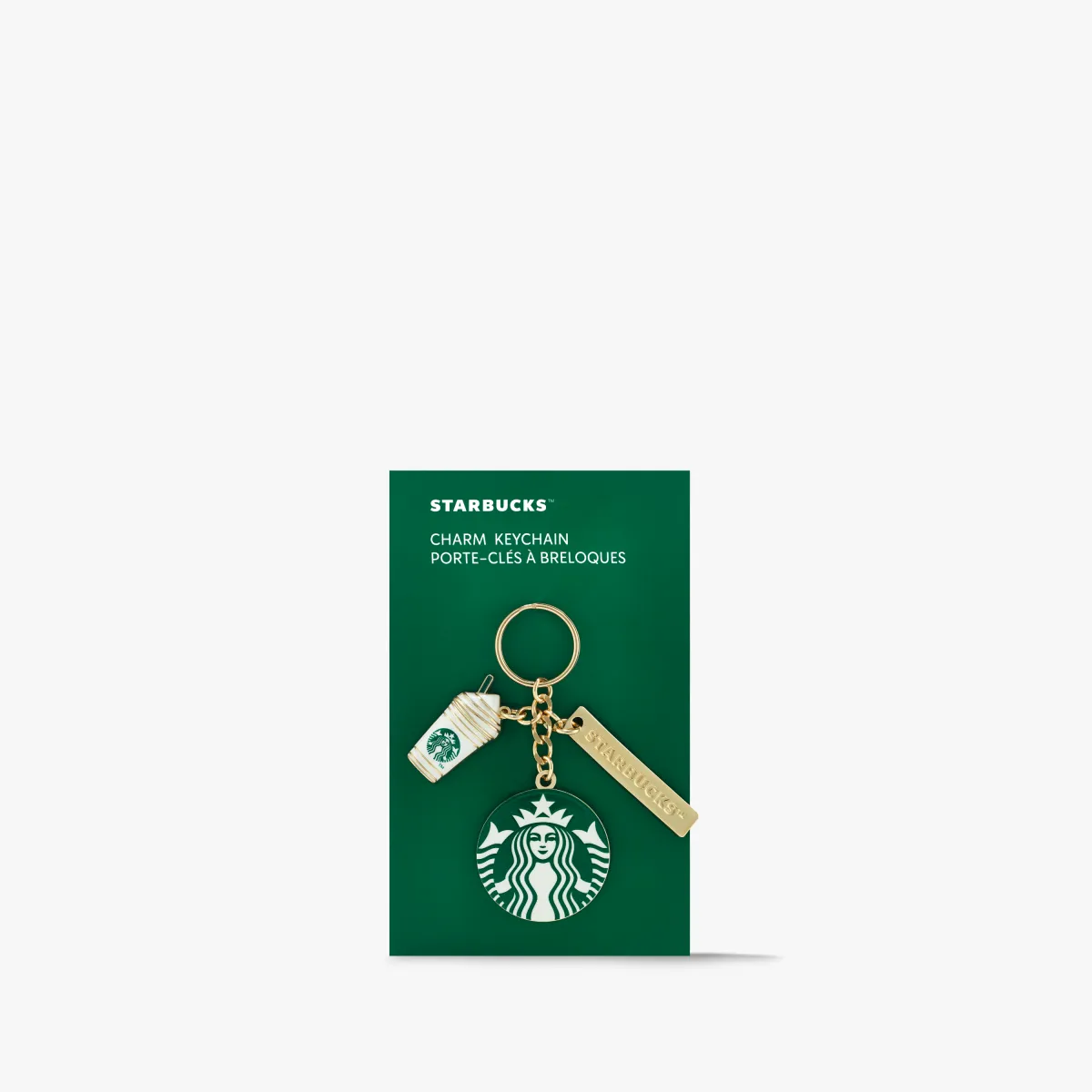 klíčenka s motivy starbucks