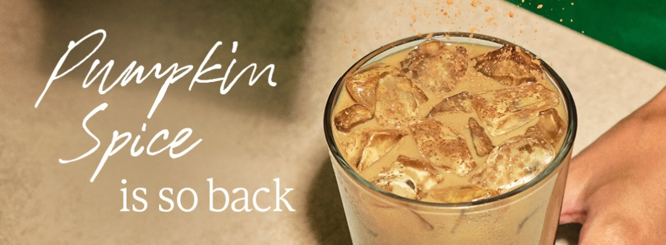 Iced Pumpkin Spice Latte